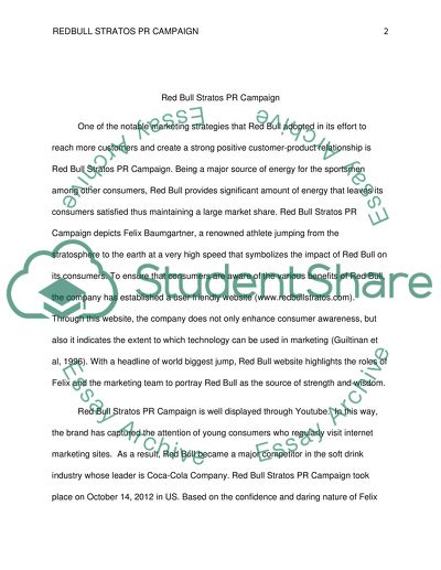 Red Bull Stratos PR Campaign