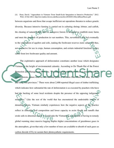 Five Environmental Problems Affecting Vietnam