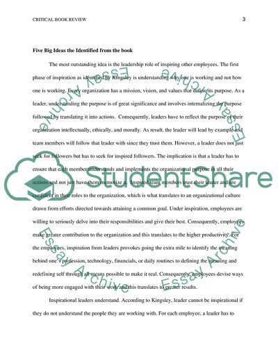 Inspired People Produce Results by Jeremy Kingsley