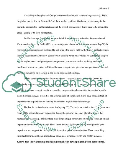 Analysis of Strategic Marketing Planning