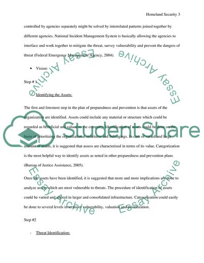 The Purpose of Safety and Security for Preparedness and Prevention