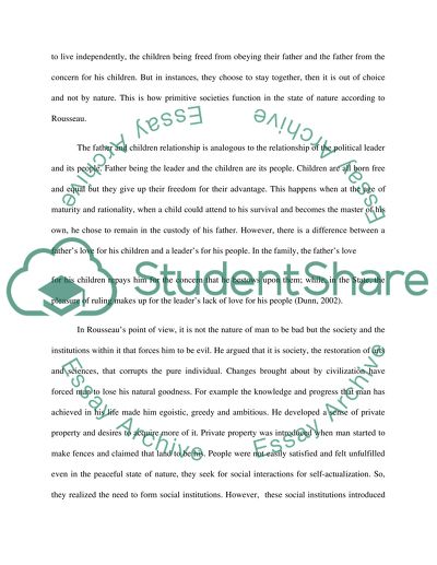 JOHN JACQUES RUSSEAU