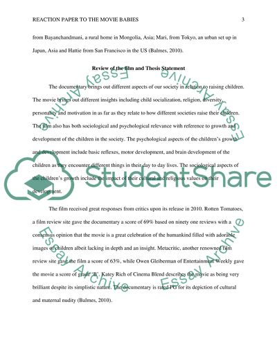 Reaction paper of the core movie