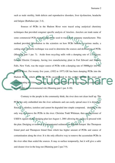 Topic in Environmental Chemistry