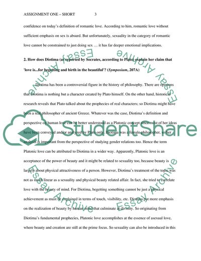 Solomon and His Attempts to Separate Different Kinds of Love