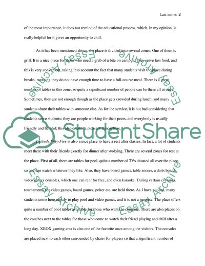 Latitude Fifty-Five as a Place for Students in the University