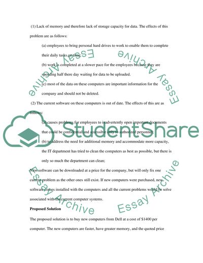 essay about computer problems