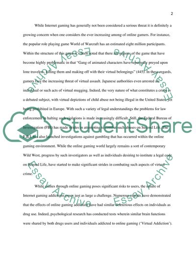 Fantasy or Reality the Illusion of the On-line Realm