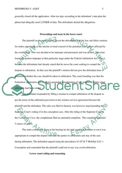 Hendricks v AT&T