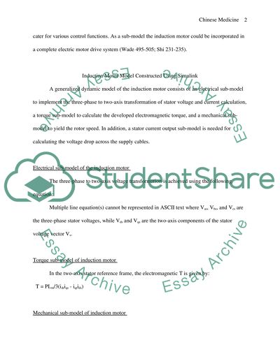 Modelling and Simulation of engineering systems