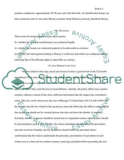 Robbery of John Murrays