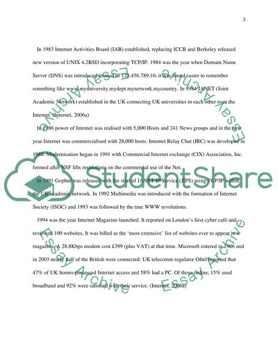 History of Internet and Music in UK