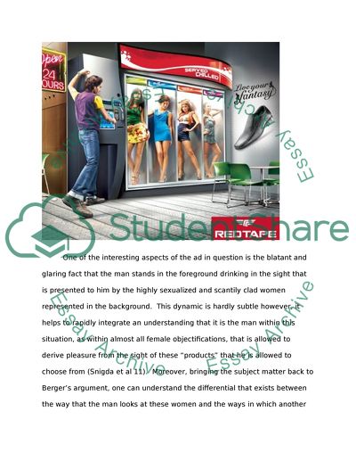 An Analysis and Discussion of Advertisement via the Lens of John Bergers Main Points