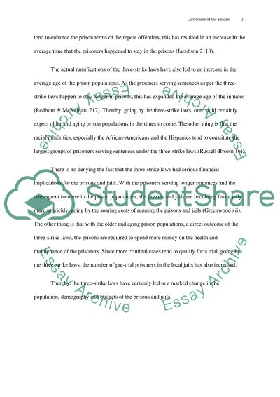 American prisons essay picture