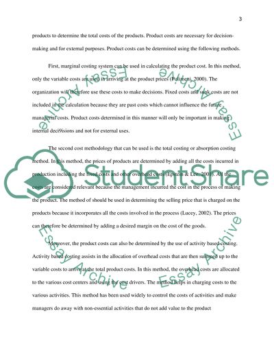 Managing Production Costs for Order Maximize Profits