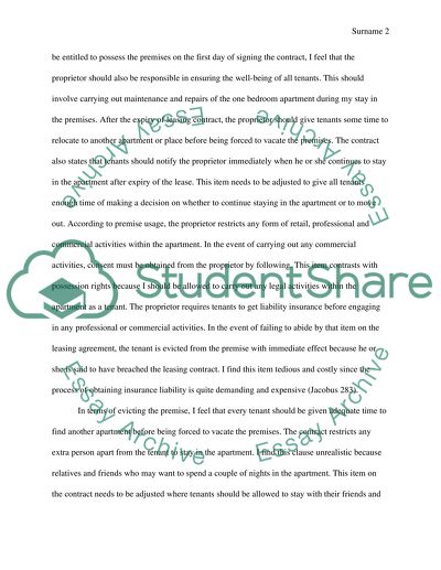 Problems Emanating from Real Estate Leases