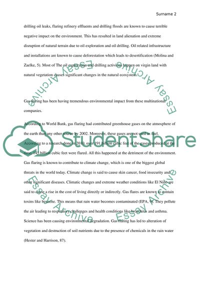 Effects of Science on the Environment