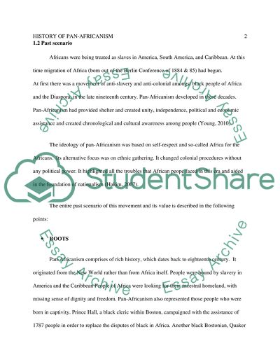 The History of Pan-Africanism