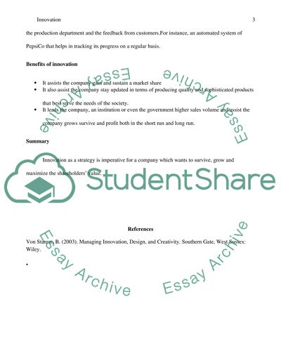 Two unique innovation considerations: logistics and healthy OI wk3