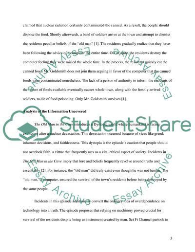 The Old Man in the Cave