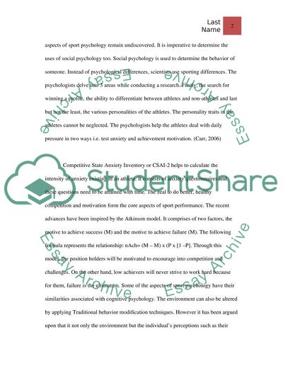 Application and Principles of Cognitive Sports Psychology for Achieving High Results