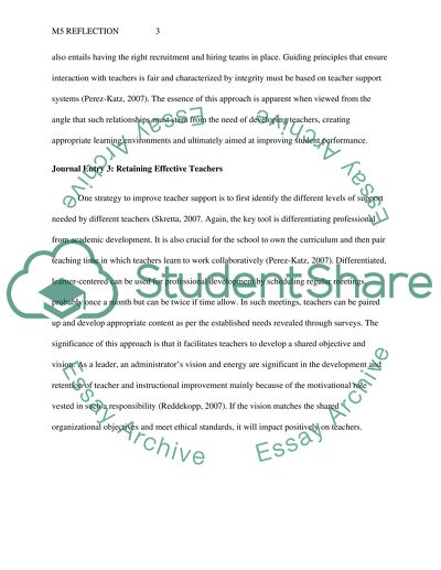 Recruiting Effective Teachers