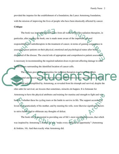 Book summary and critique