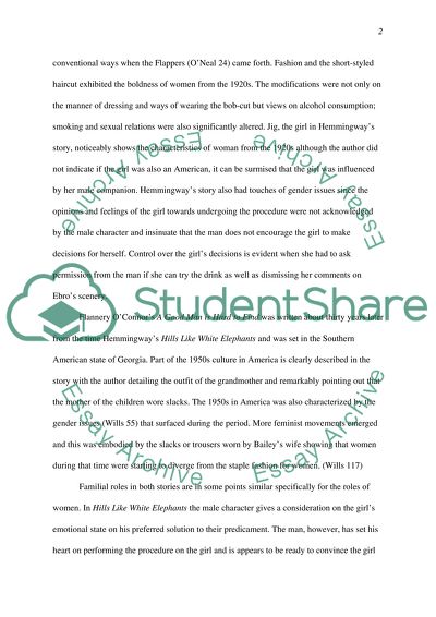 Hemmingway and OConnor