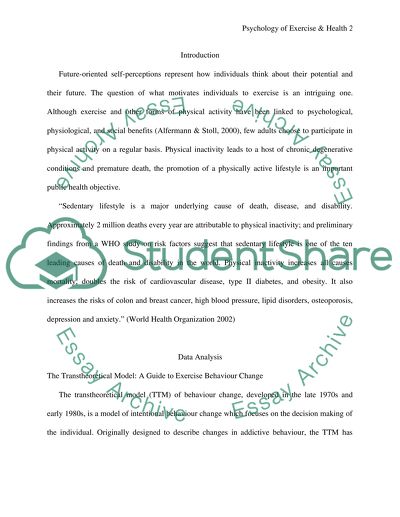 The Transtheoretical Model of Healthcare