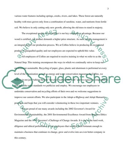 Collins Pine: Lessons from a Pioneer