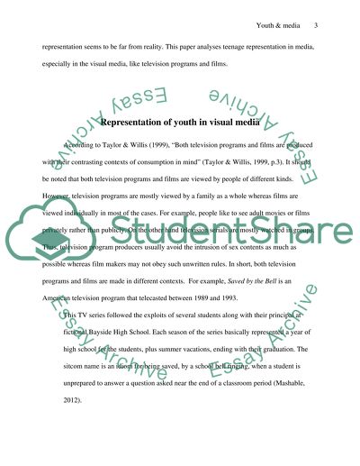 Representation of Youth Through the Media