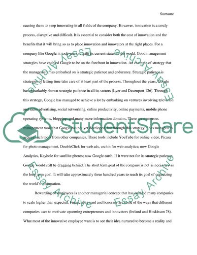 Product Innovation Management