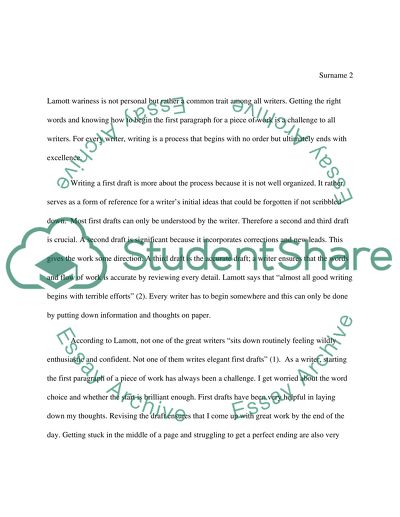 Reading Response Essay Example | Topics and Well Written Essays - 500 ...