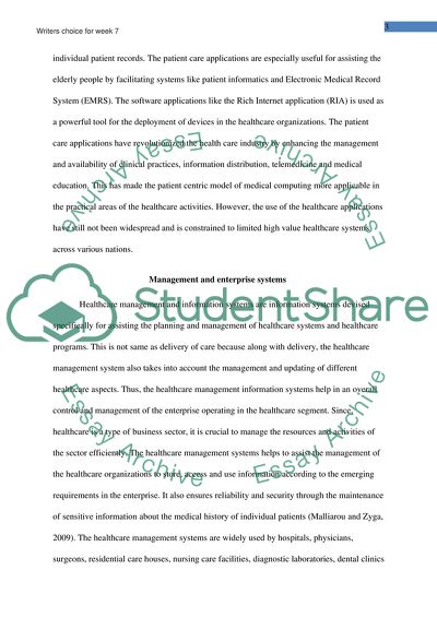 Health Information Systems