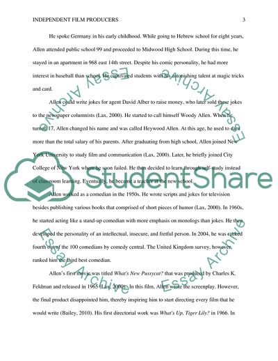 Independent Film Producers