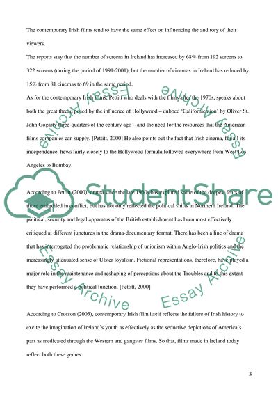 Contemporary Irish Films