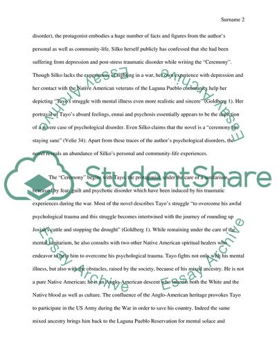 A Critical Analysis of Autobiographical Evidences in Ceremony