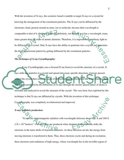 Xray Crystallography