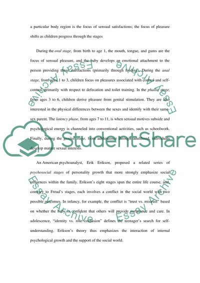 Social and emotional development of children