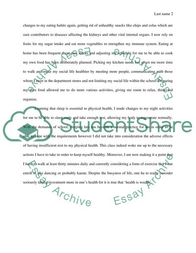 Health and well-being 3