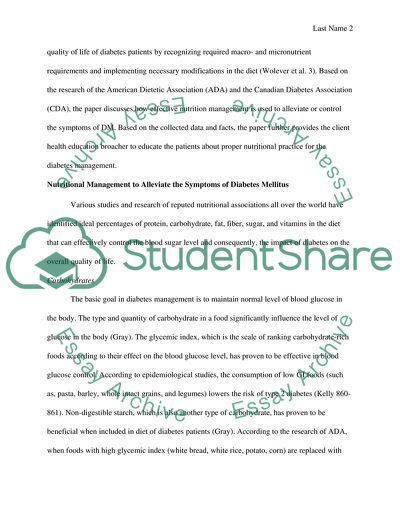 Diabetes Mellitus as a Serious Metabolic Disorder