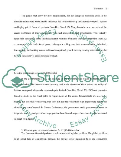 European Financial Crisis