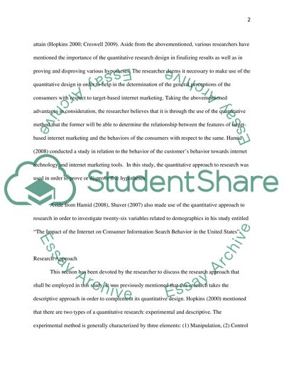 The Behaviours of Consumers in the Peoples Republic of China