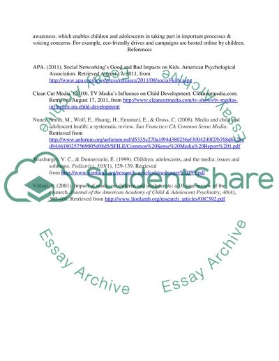 Media Influence and Student Acheivment