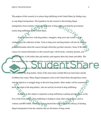 Drug Trafficking in the United States