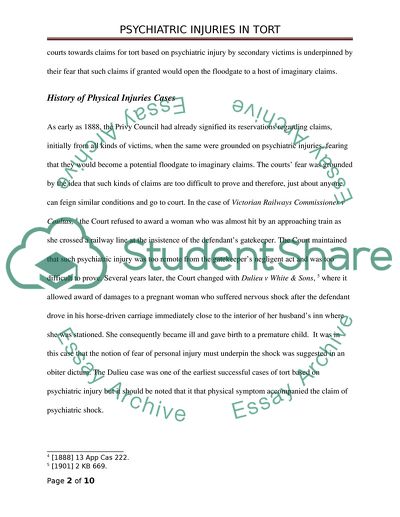 The UK Courts Attitude towards Relational Loss Claims