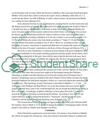 What evidence do the narrative accounts provide for the diversity of early Christianity