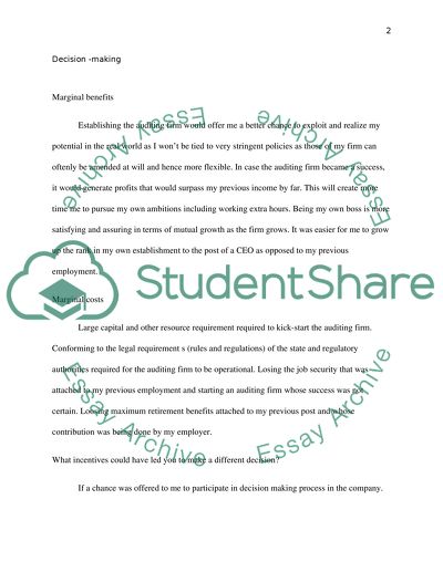 How People Make Economic Decisions