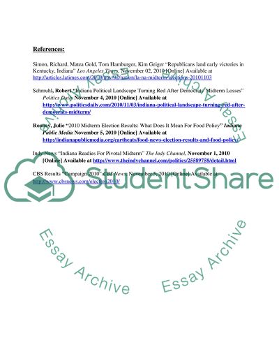 Elections Held across Indiana State