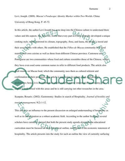 Gastronomic Ideas and Experiences of Hindus